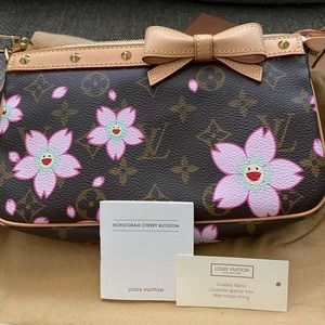 Authentic Louis Vuitton Cherry Blossom Monogram